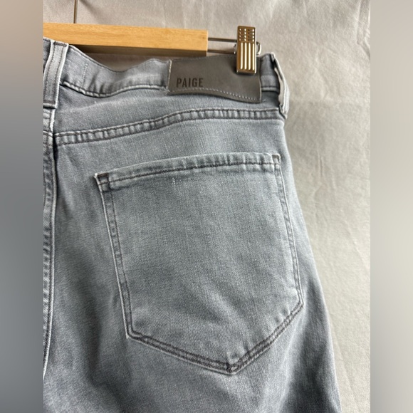 Paige Federal Light Gray Wash Denim Jeans Men’s Size 28 - Picture 5 of 8